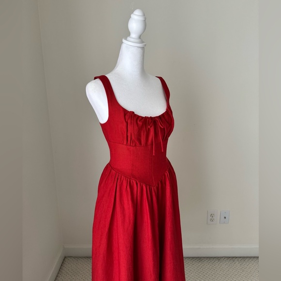 Reformation Balia Linen Dress - Picture 14 of 14